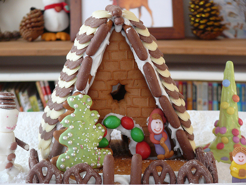 Here We Are Together's gingerbread house Here We Are Together's gingerbread house