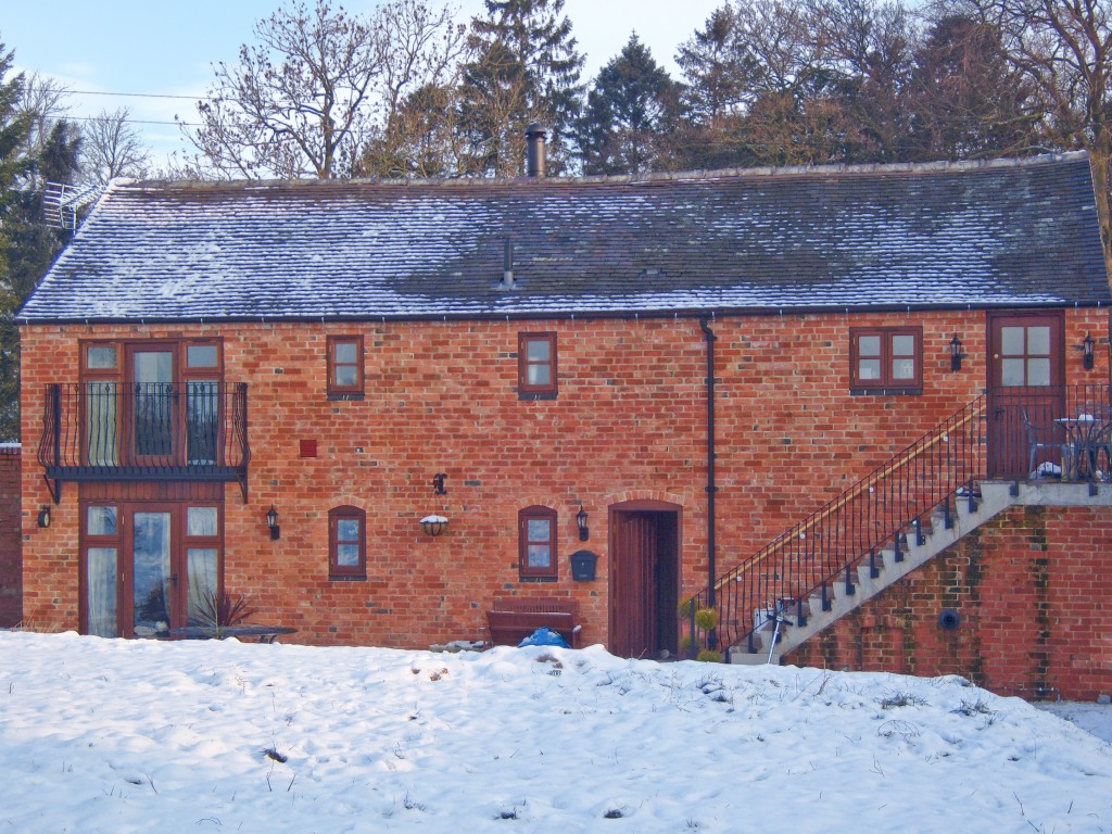 Cottage in winter
