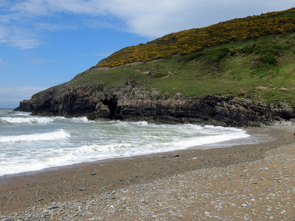 Cwmtydu Beach. Via Flickr