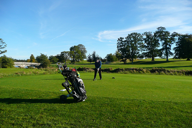 Golfing at Carton House, Maynooth, Ireland