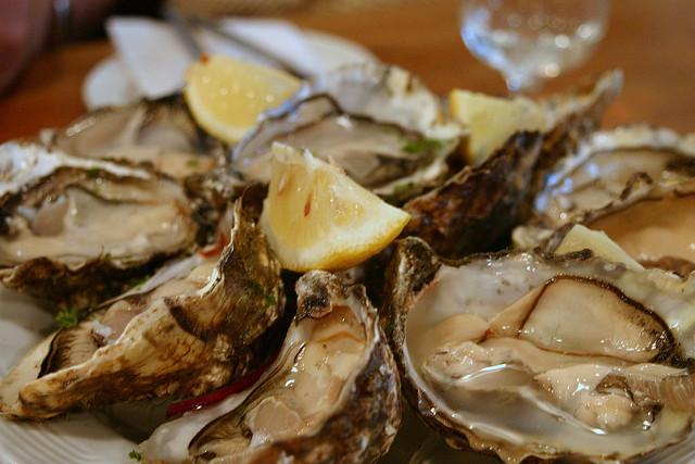 Oysters at Galway Seafood Festival