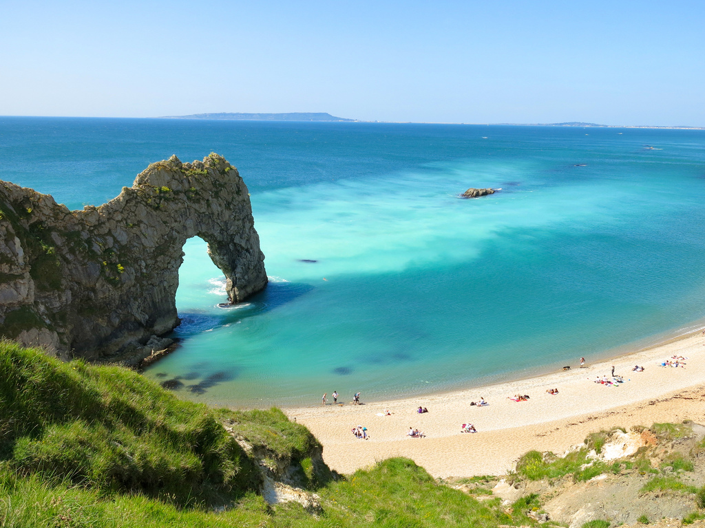 British beach