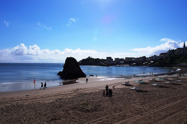 Tenby beach