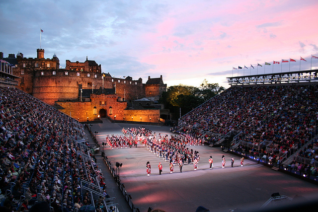Edinburgh Military Tattoo, picture via Flickr.
