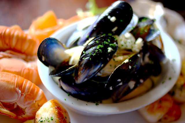 Selection of Scottish seafood, picture via Flickr.