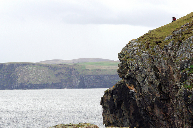 Whale watcher, picture via Flickr.