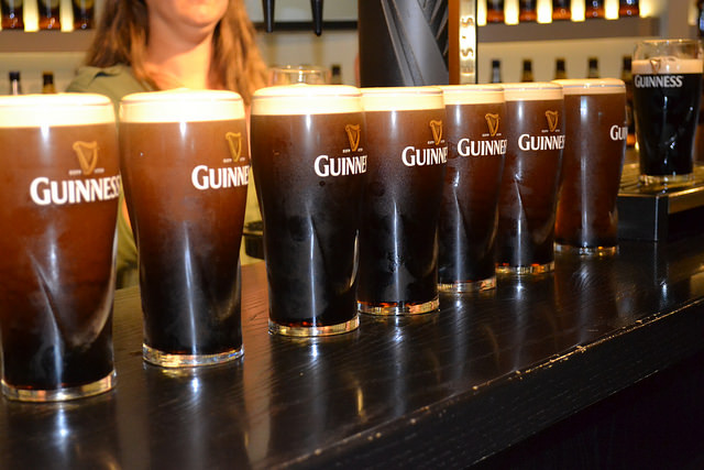 Pints of Guinness