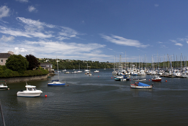 Boats on Kinsale Coast, Ireland