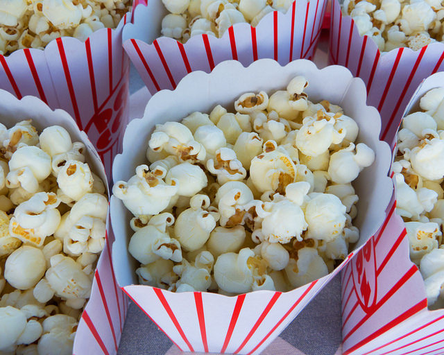 canyons of popcorn | by Len Matthews | CC BY
