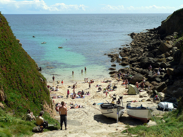 Porthgwarra by Joan Sol is licensed under CC 2.0