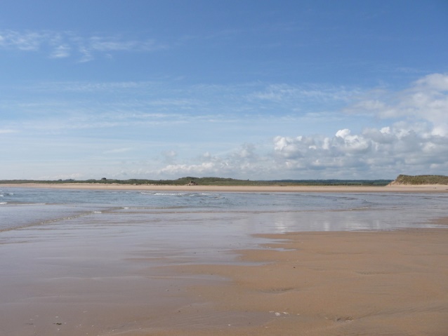 Beadnell Bay Northumberland coast