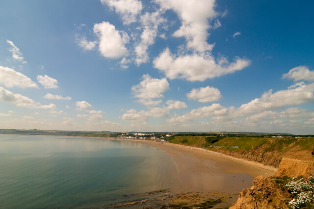 Filey Bay Beach, North Yorkshire