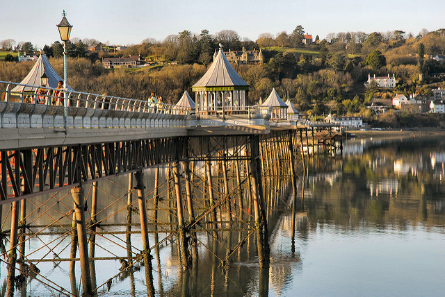 Bangor Pier in Bangor, Gwynedd