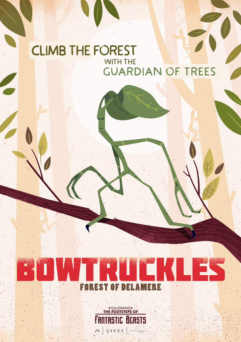 bowtruckles poster fantastic beasts