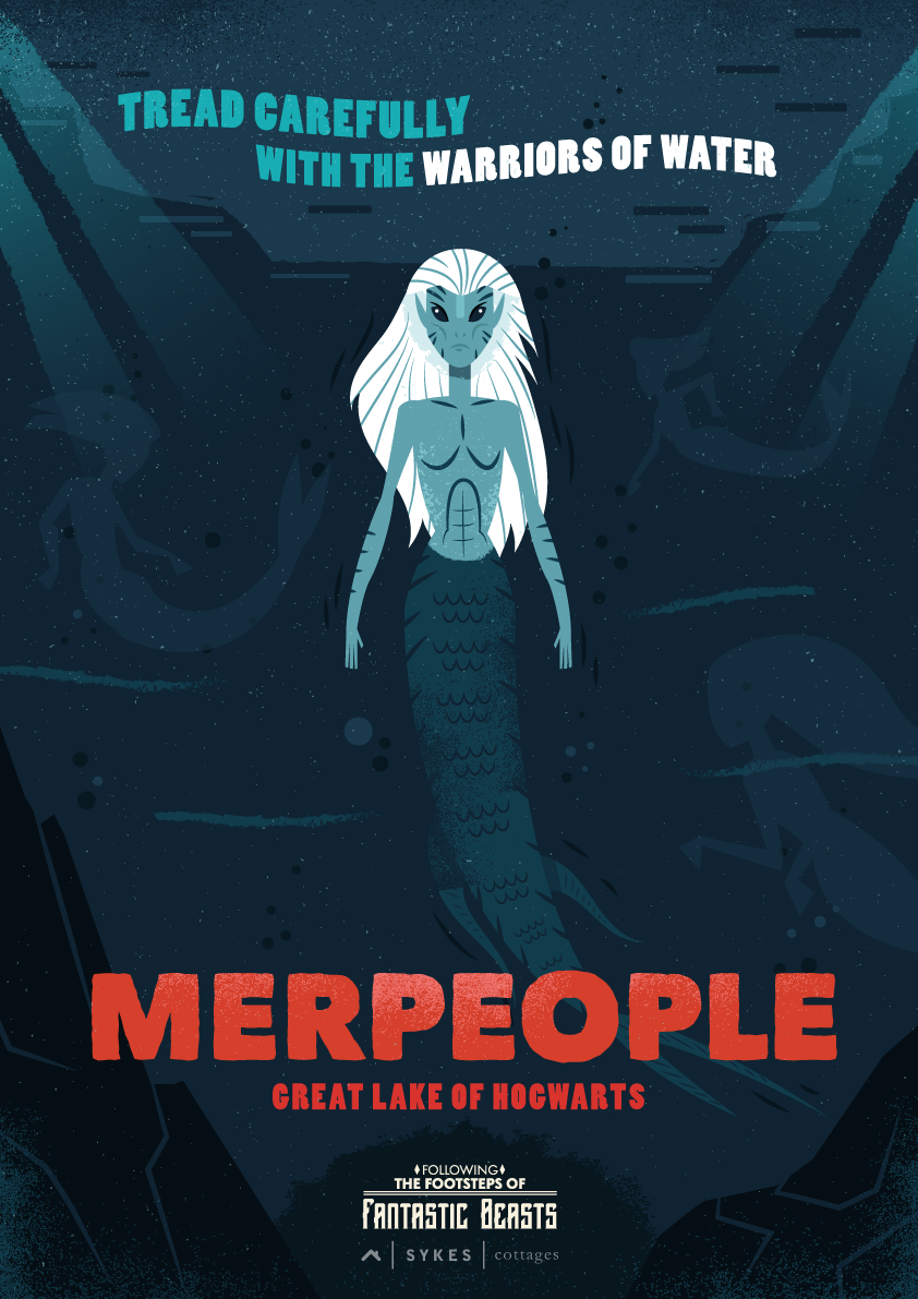 merpeople poster fantastic beasts