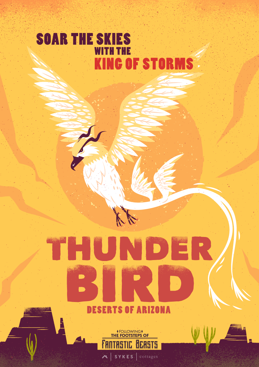 thunderbird poster fantastic beasts