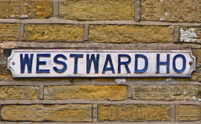 Westward Ho! Devon town named after book - What Devon is famous for (1)