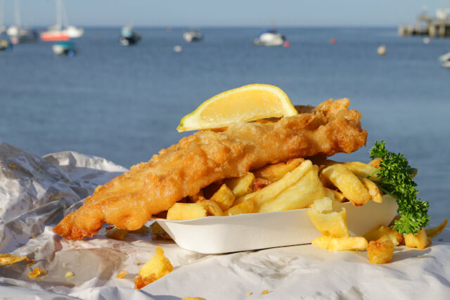 fish and chips in whitby