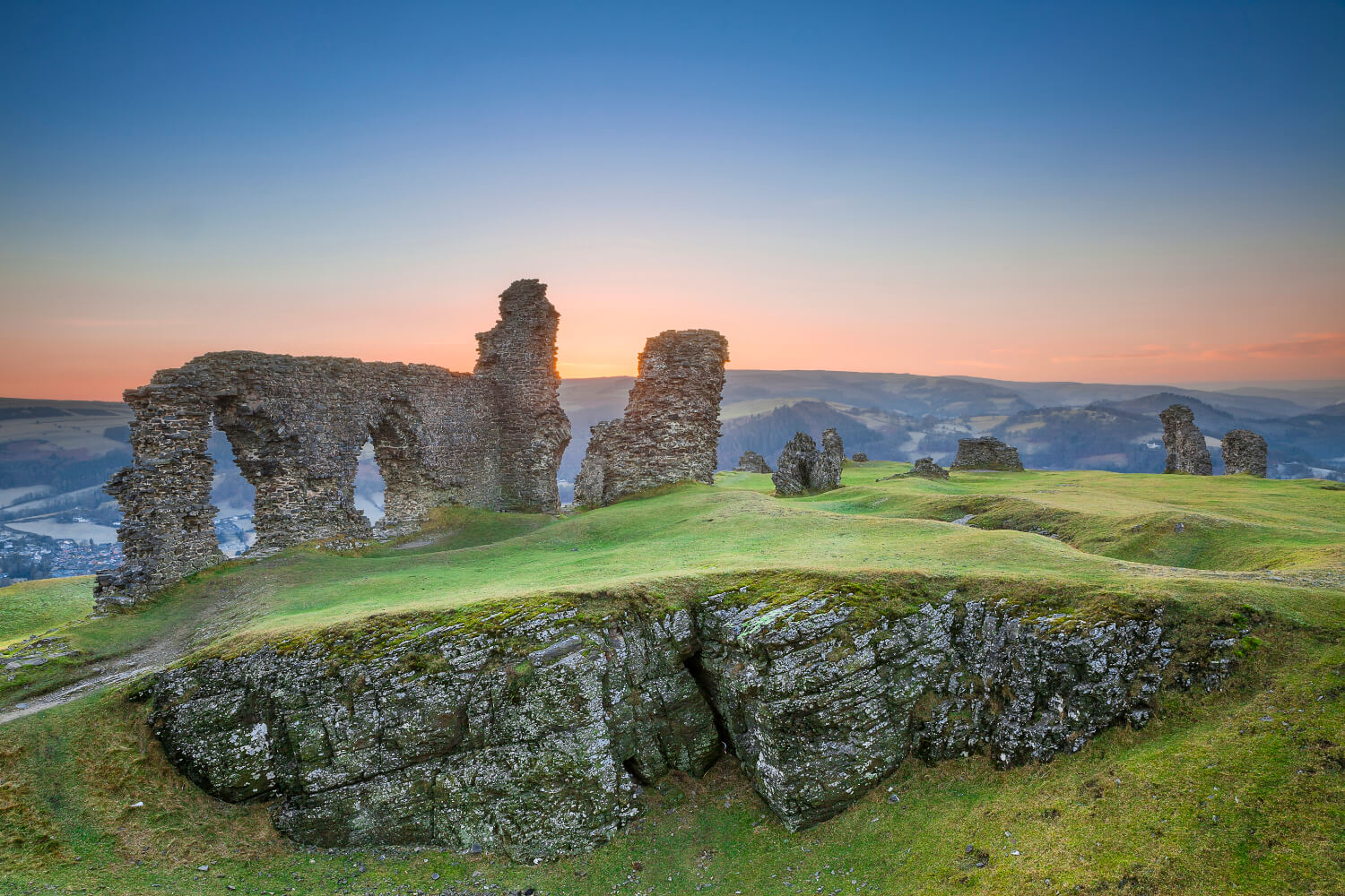 Castell-Dinas-Bran,-Crow-Castle,--Llangollen