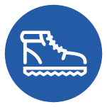 Walking boot icon