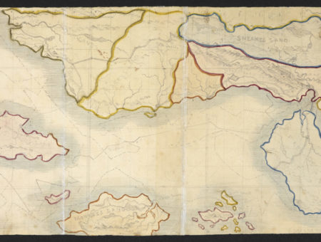 Branwell Brontë, Map of Angria (c._1830–1831)