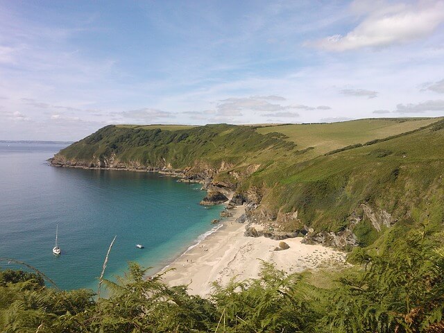 Summer at the beach in Cornwall