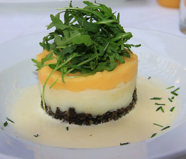 Gourmet Haggis and Mash