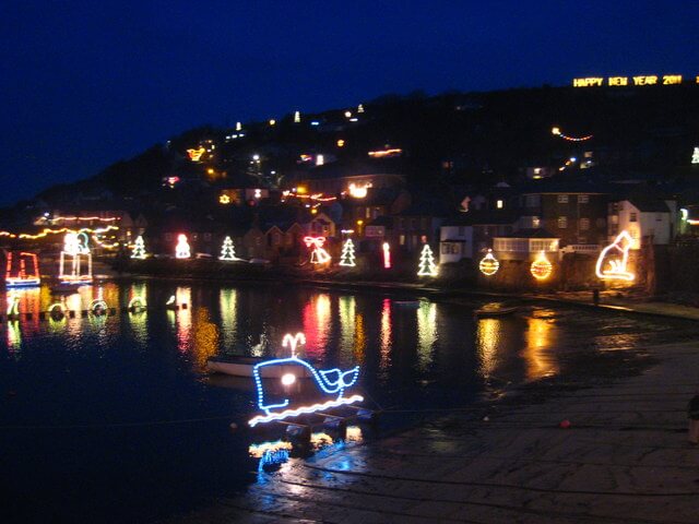 Mousehole at Christmas