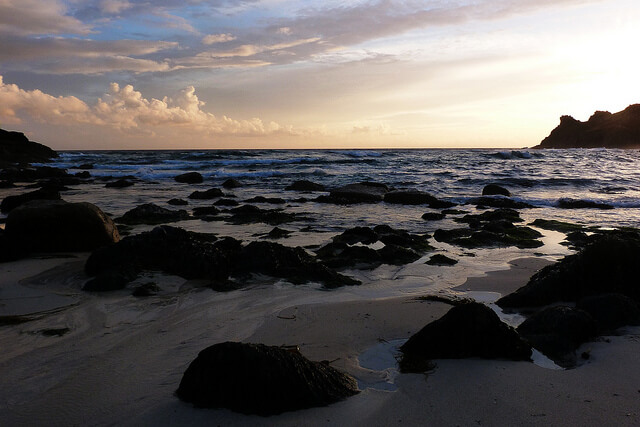 Nanjizal Beach Sunset