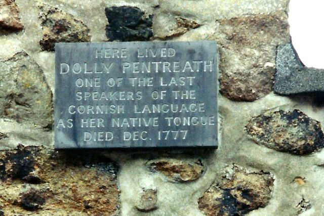 dolly pentreath cornish speaker language