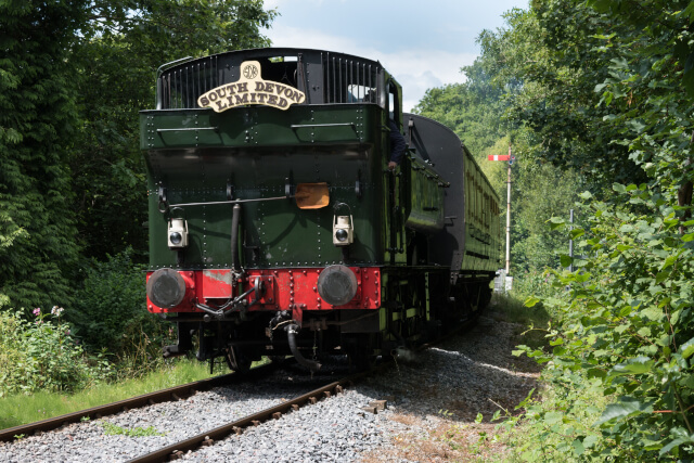 steam train south devon railway