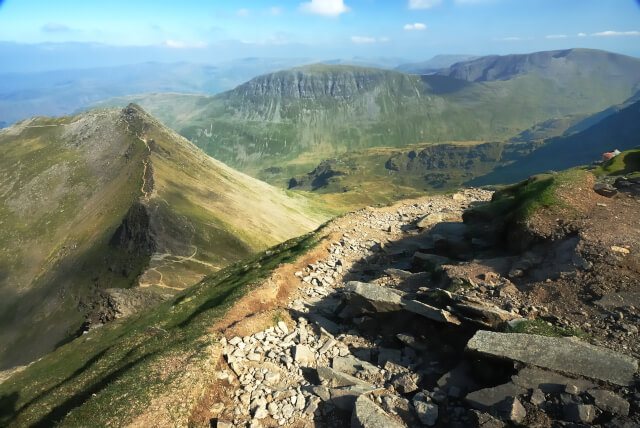 striding edge lake district