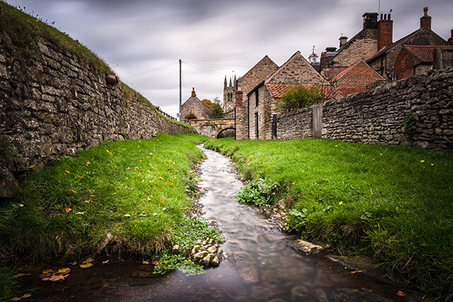 Helmsley market town in North Yorkshire