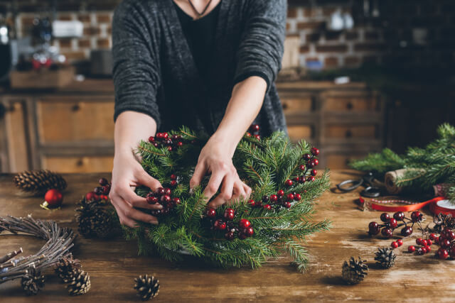 Handmade Christmas Wreath