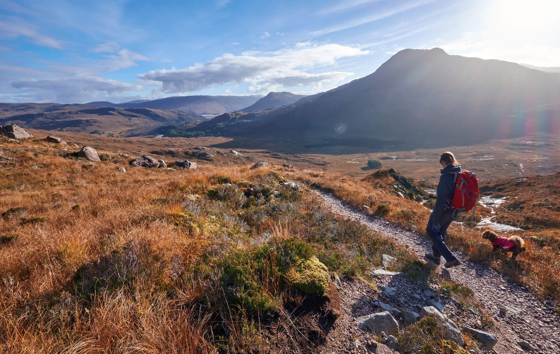 Hiking in the Scottish Highlands