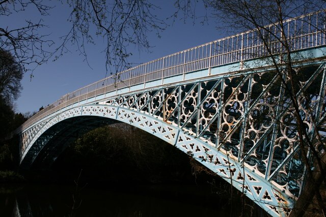 aldford iron bridge, Cheshire 