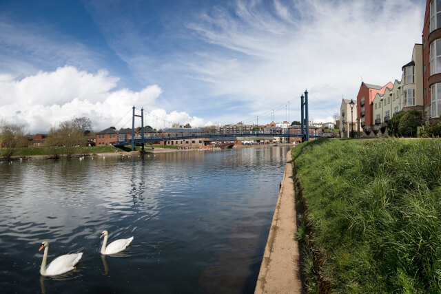 River Exe, Exeter
