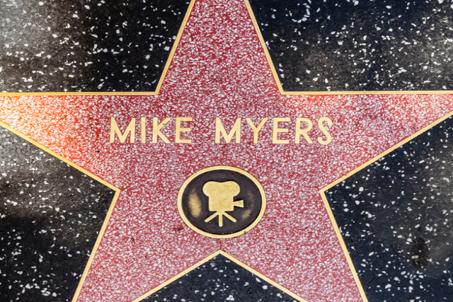 Mike Myers Hollywood Star