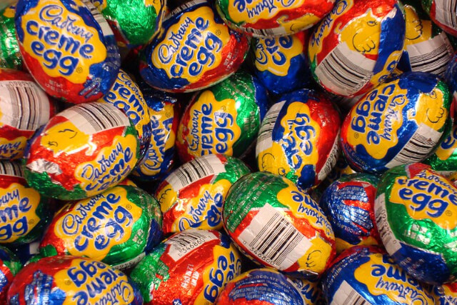 creme eggs