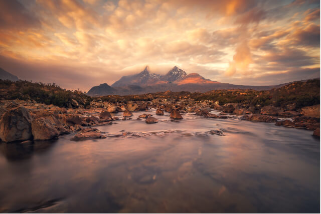 Black Cuillin mountains