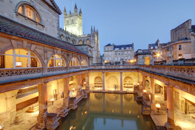 The Roman Baths in Bath