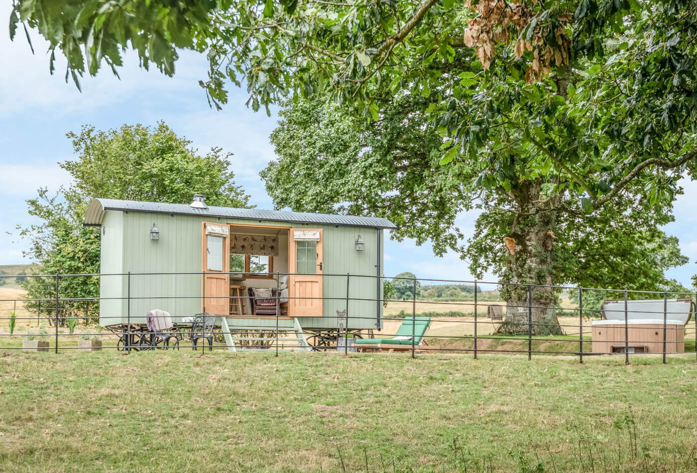 Unusual places to stay Mid Wales -Padarn's Hut