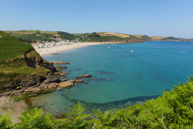 Pentewan beach