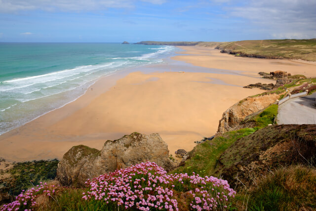 Perranporth beach