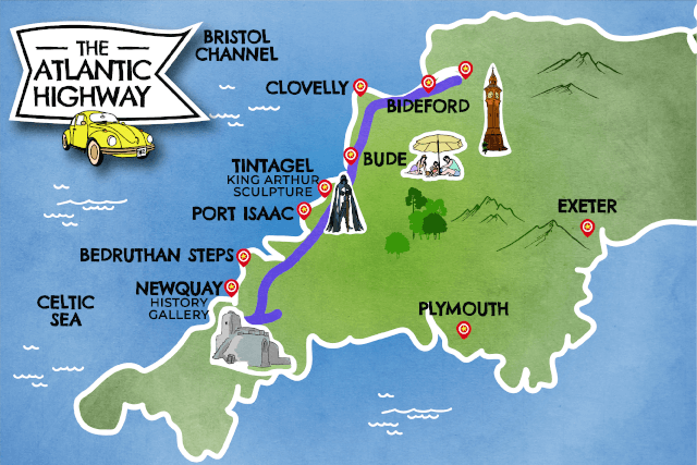 south east coast road trip uk