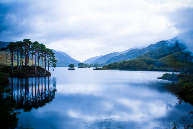 Loch Morar in Scotland