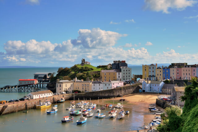 Tenby Harbour, South Wales