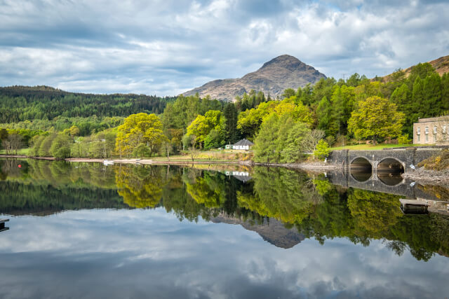 Views over Loch Lomond, Scotland