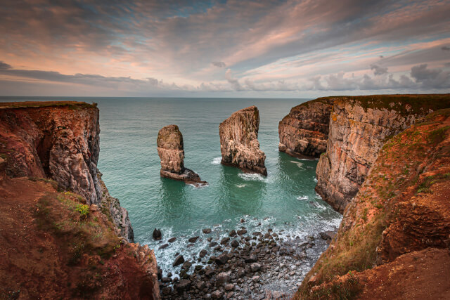 the Pembrokeshire coast