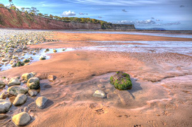 St Audries Bay beach